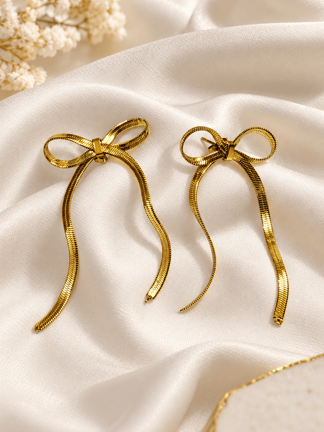Bow Elegance Long Earrings, photo 3